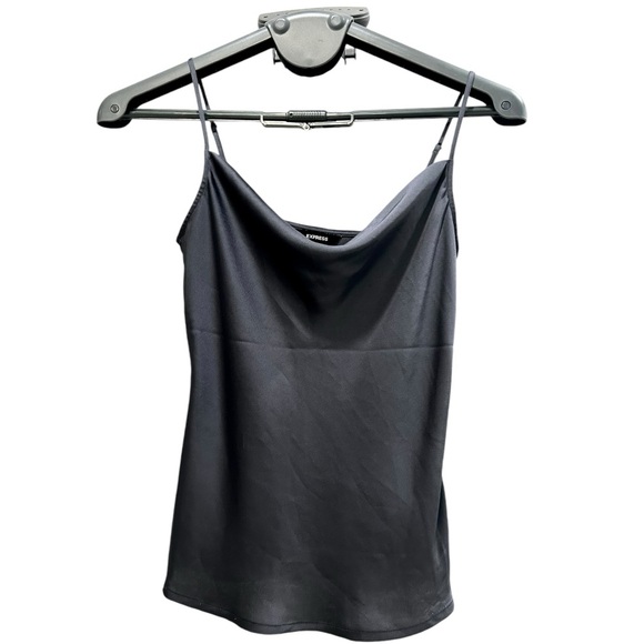 Express Tops - Express Satin Cowl Neck Cami